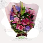 Pink Lily Fantasy Mixed Bouquet