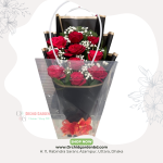 Red Rose Luxury Bag Bouquet Classic Edition