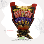 Chocolate Mixed Premium Bouquet Royal Black Red Edition