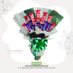 Mixed Chocolate Bouquet Green Premium Edition