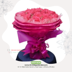 Hot Pink Premium Rose Bouquet