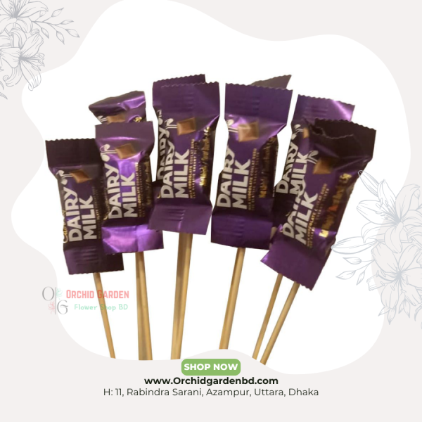 Dairy Milk Chocolate Stick Bouquet
