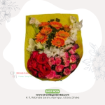 Yellow–White Mix Premium Gift Bouquet