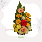 Gerbera Mix Fresh Basket