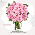 Chinese Baby Pink Rose Bouquet