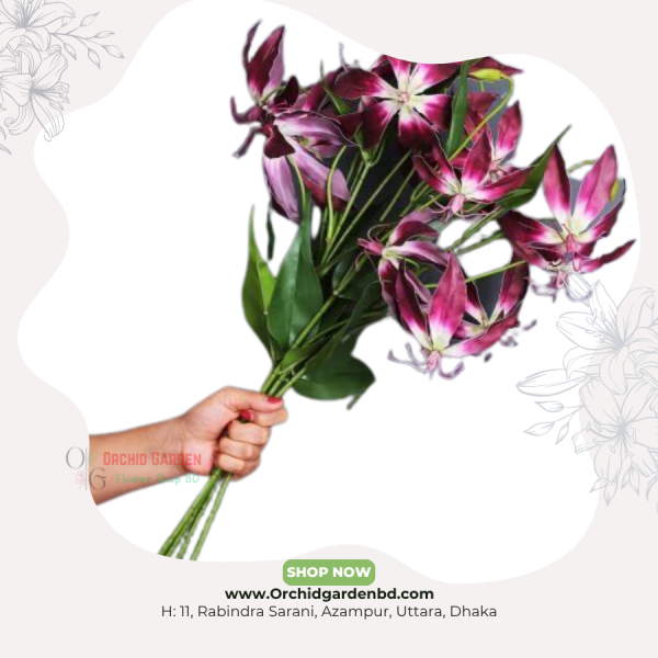 Dancing lily Artificial 1 Piece