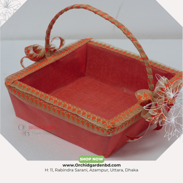Red Wedding Gift Basket – Traditional Premium Edition