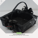Black Luxury Wedding Basket – Matte Edition