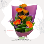 Pink Harmony Gerbera Blossom Bouquet